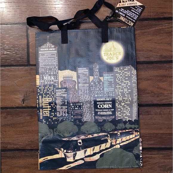 Trader Joe’s Reusable Grocery Tote Bag Nocturn - Picture 2 of 6